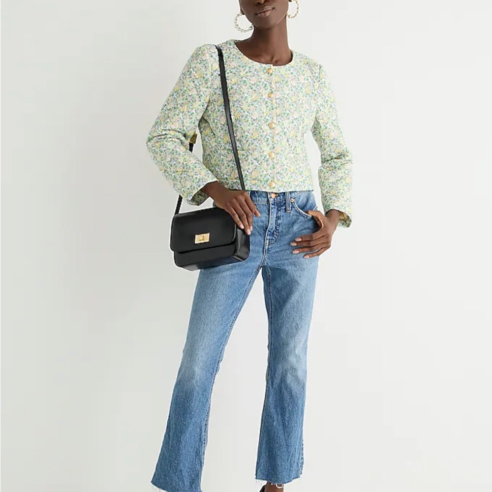 Worn Once J Crew Demi Boot Jeans 9”